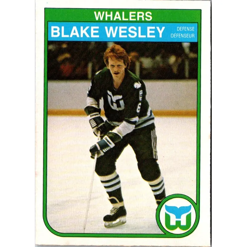 1982 O-Pee-Chee Blake Wesley #133 Rookie