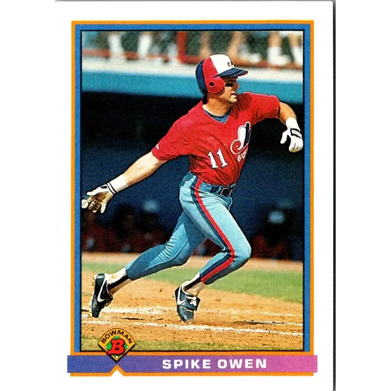 1991 Bowman Spike Owen #454