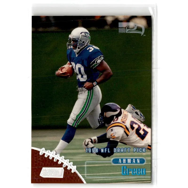 1998 Stadium Club Ahman Green #187 Rookie
