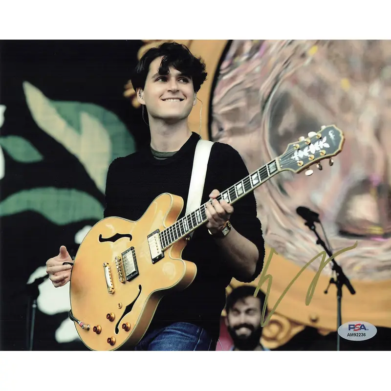Ezra Koenig signed 8x10 photo PSA/DNA Autographed