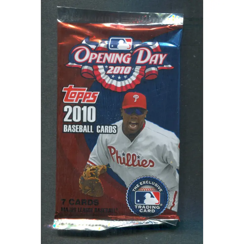 2010 Topps Opening Day Baseball Unopened Pack (7)