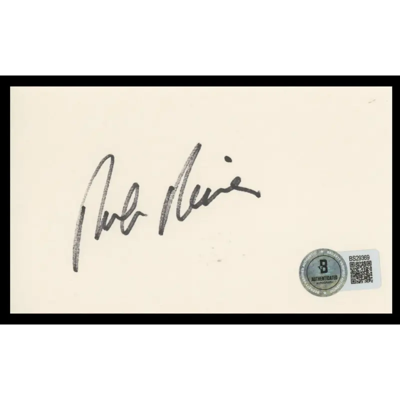 Rob Reiner All In The Family Authentic Signed 3x5 Index Card BAS #BS29369