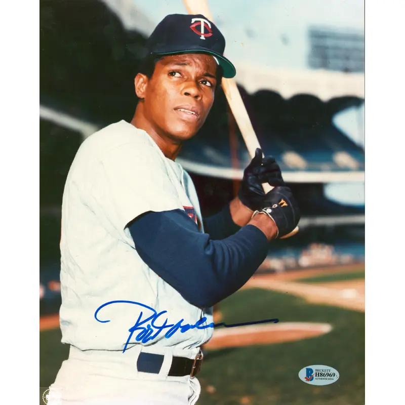 Twins Rod Carew Authentic Signed 8x10 Photo Autographed BAS #H86969