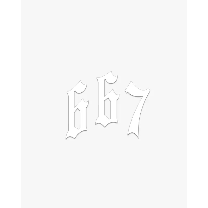 THE (667) VANQUISH PREMIUM DECAL