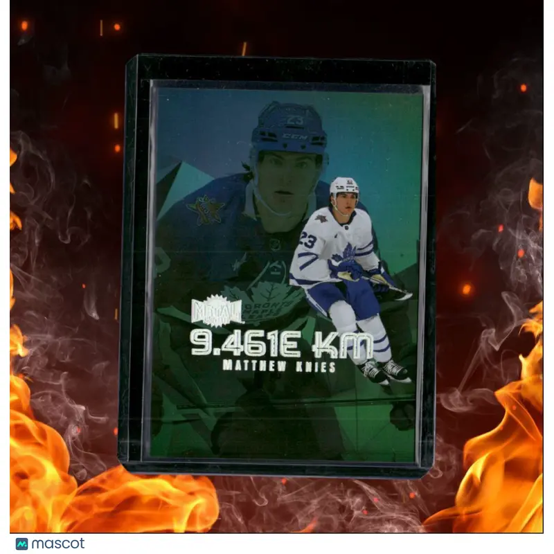 2023-24 SkyBox Metal Universe Matthew Knies 9.461e KM Rookie #LY-7