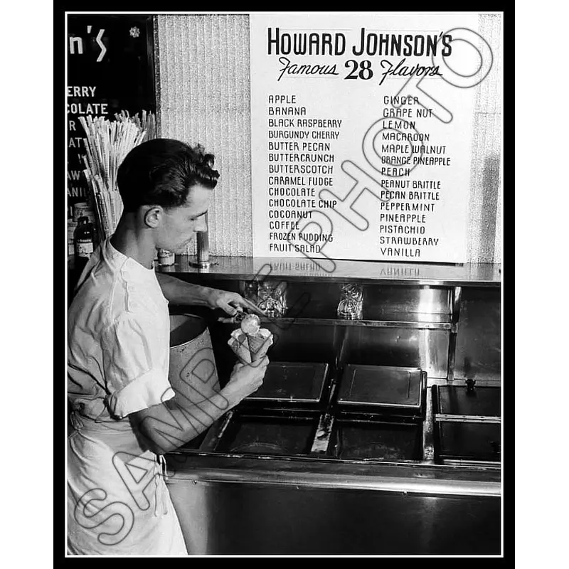1948 Howard Johnson's Restaurant 8X10 Photo - 2341