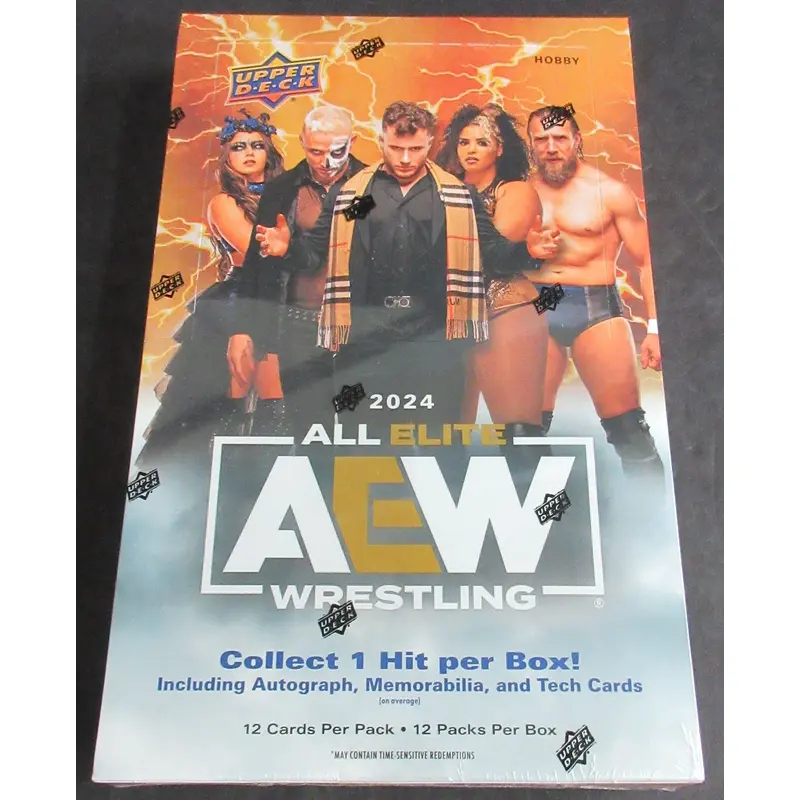 2024 Upper Deck AEW All Elite Wrestling Box (Hobby) (12/12)