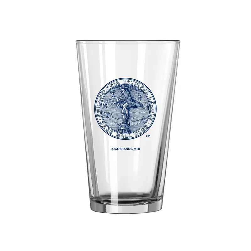 Philadelphia Phillies Vintage 16oz Pint Glass