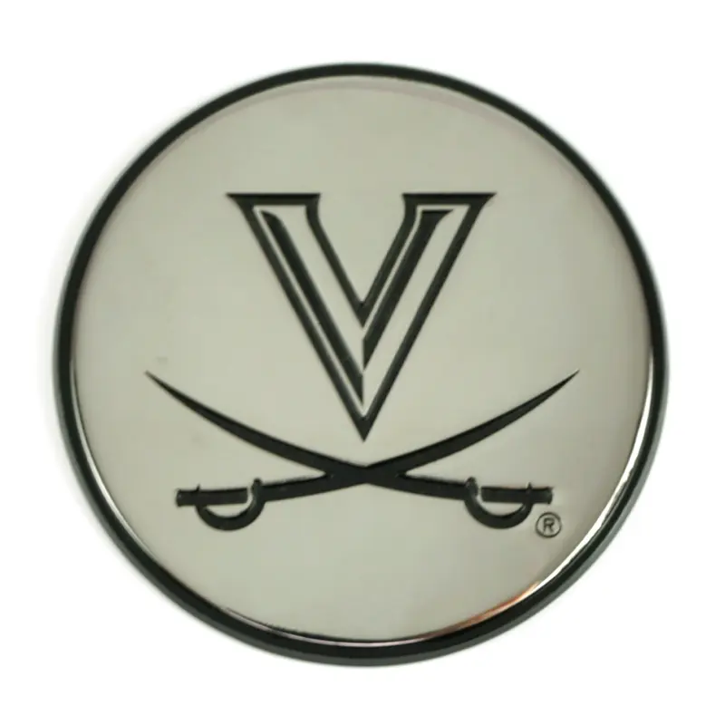 University of Virginia Chrome Emblem
