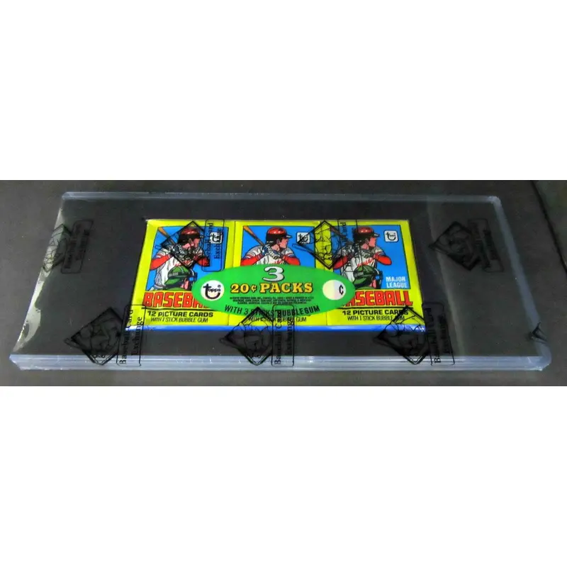1979 Topps Baseball Unopened Wax Pack Tray (BBCE)