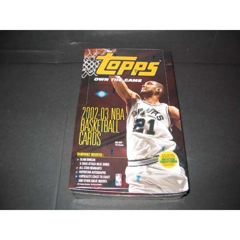2002/03 Topps Basketball Box (Hobby)