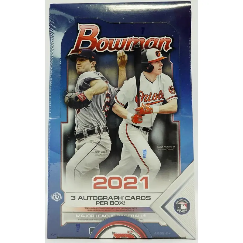 2021 Bowman Baseball Jumbo Box