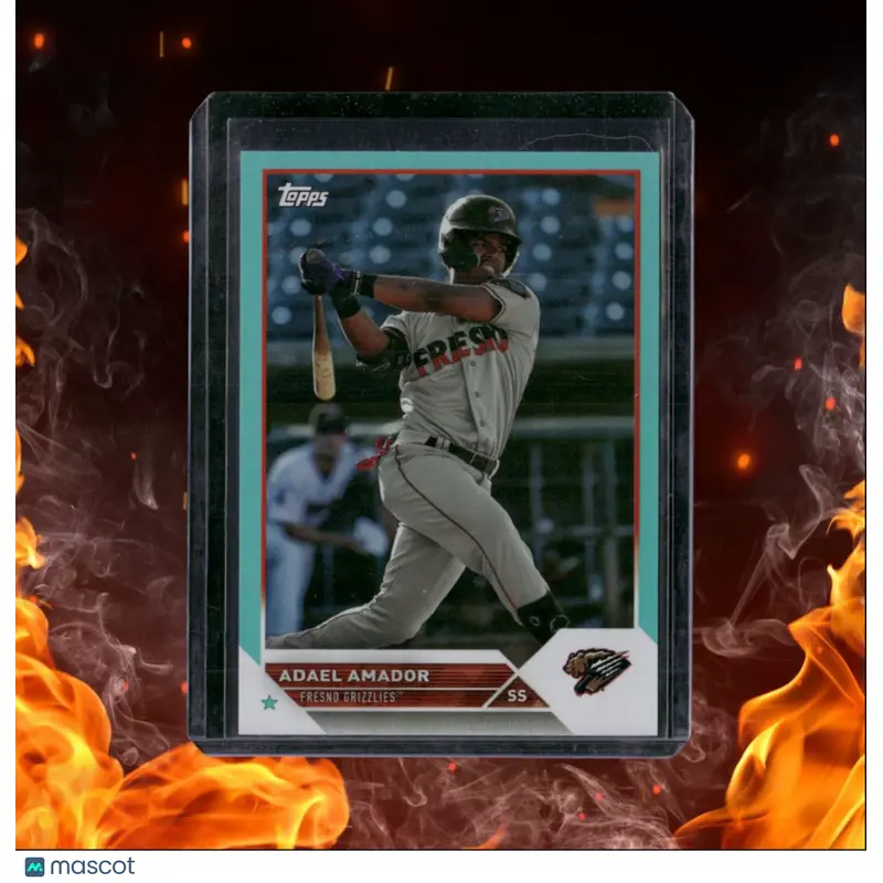 2023 Topps Pro Debut Adael Amador Prospect Aqua Holo Auto #PD-35