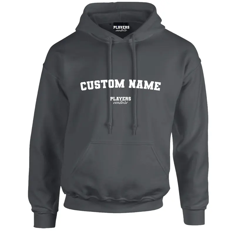 Dark Grey Custom Great Value Players Couture Men's Basic Hoodie