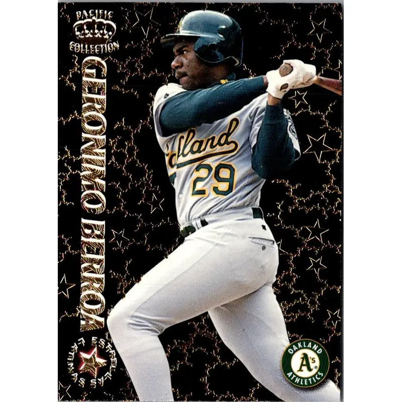 1996 Pacific Crown Collection Estrellas Latinas Geronimo Berroa #EL-4