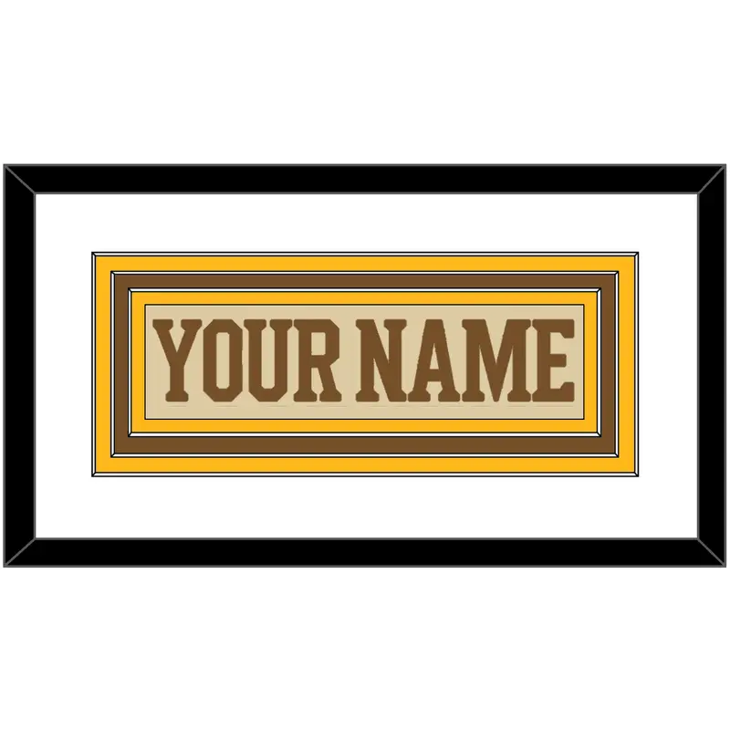 Boston Nameplate - Centennial Alternate Cream - Triple Mat 1