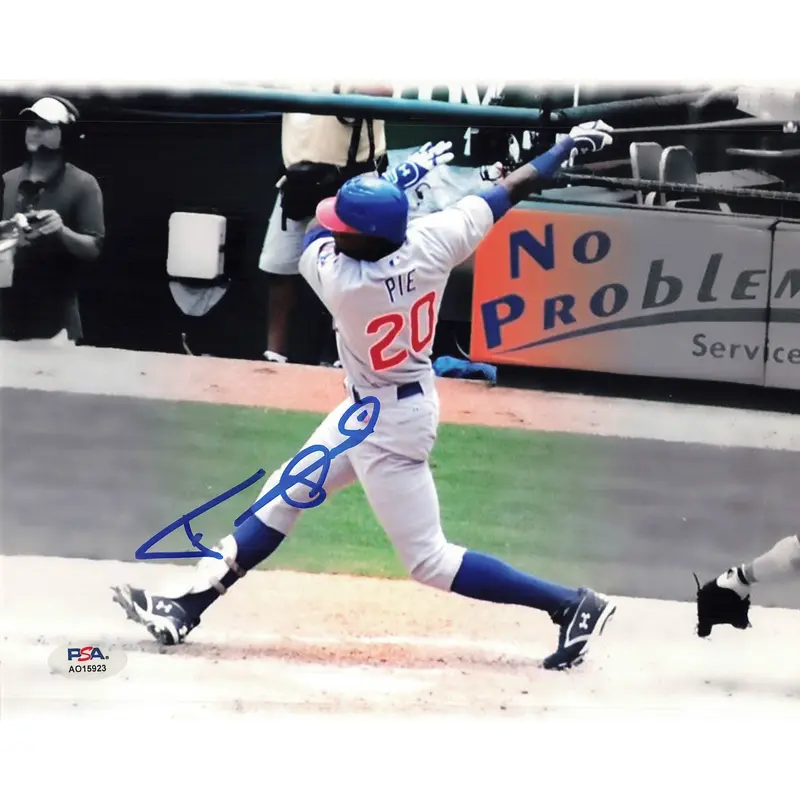 FELIX PIE signed 8x10 photo PSA/DNA Chicago Cubs Autographed