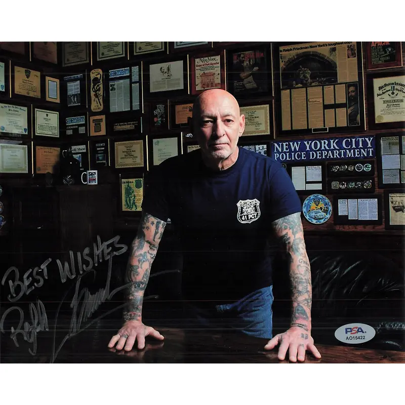 Ralph Friedman signed 8x10 photo PSA/DNA Autographed Police Officer