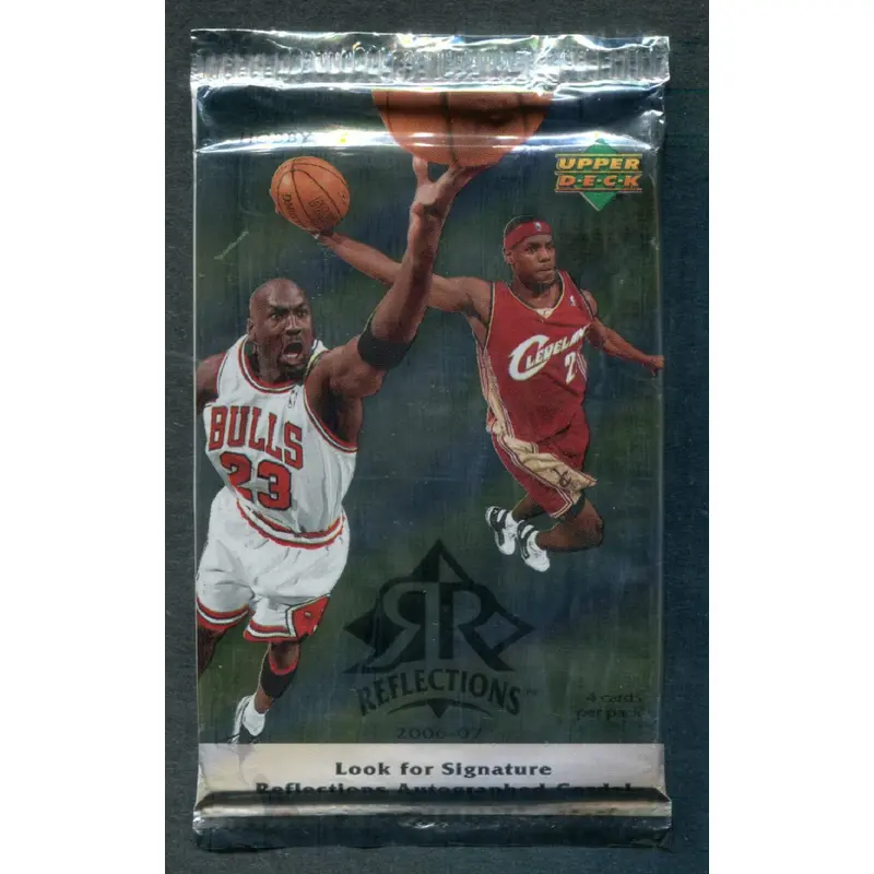 2006/07 Upper Deck Reflections Basketball Unopened Pack (Hobby)