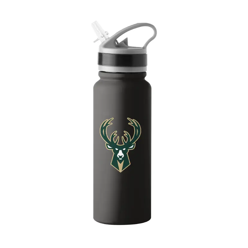 Milwaukee Bucks Global Logo 25oz SingleWall FlipTop Bottle
