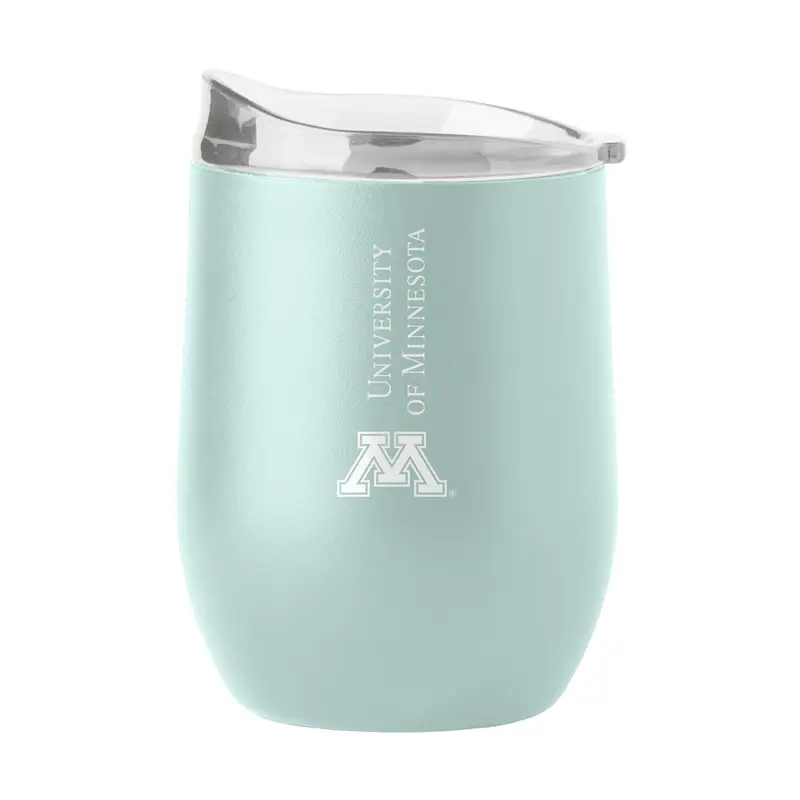 Minnesota 16oz Vertical Powder Coat Curved Beverage
