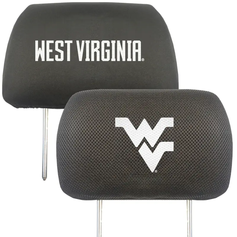 West Virginia University Head Rest Cover