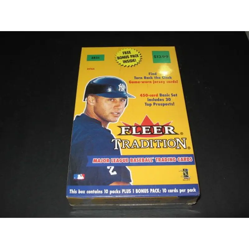 2001 Fleer Tradition Baseball Blaster Box (11/10)
