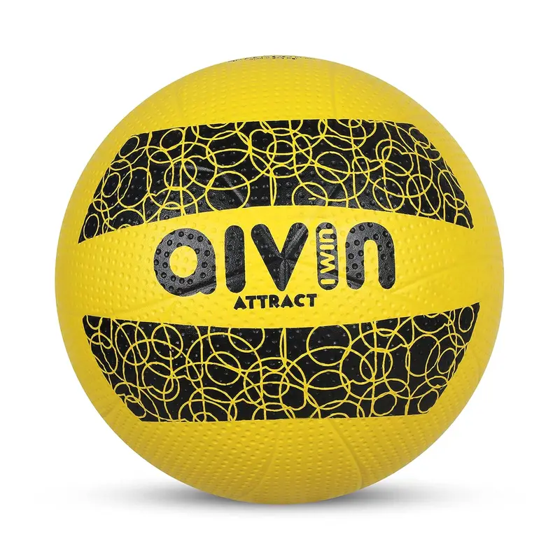 AIVIN Attract Volleyball (Yellow) Size-4 | Kibi Sports