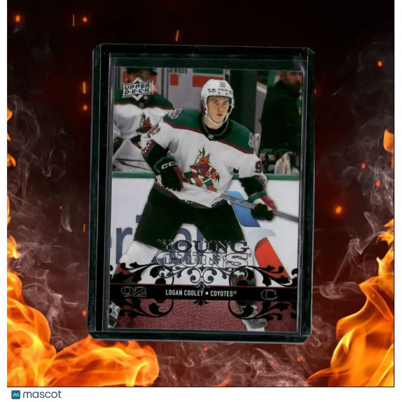 2023-24 Upper Deck Logan Cooley 2008-09 Retro Young Guns Rookie #T-35