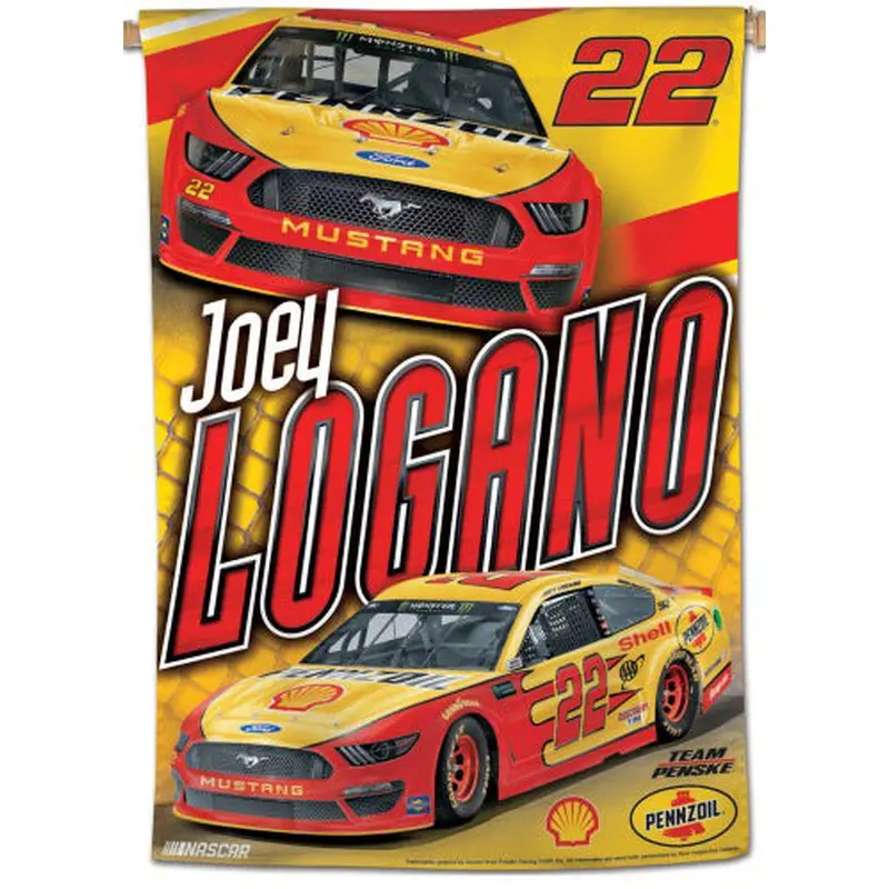 Joey Logano NASCAR Pennzoil #22 Premium Collector's WALL BANNER - Wincraft Inc.