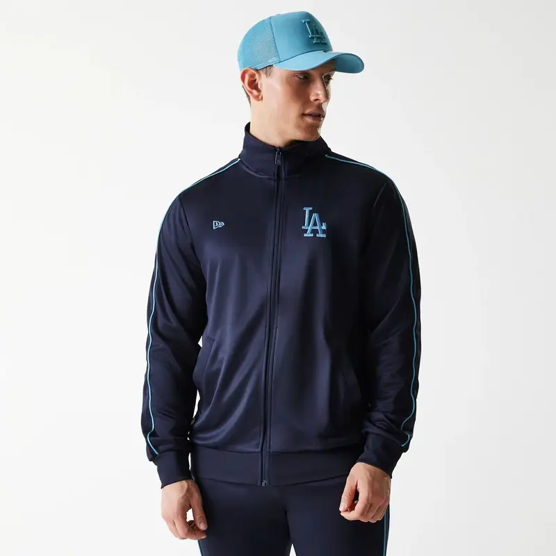 LA Dodgers MLB Navy Track Top
