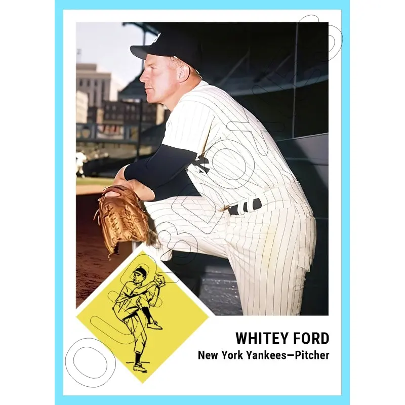Whitey Ford 1963 Fleer Custom Card - 4323
