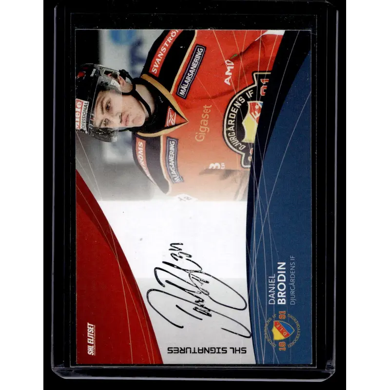 2011-12 SHL Signatures - Daniel Brodin