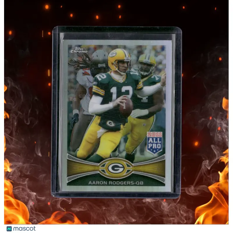2012 Topps Chrome Aaron Rodgers Refractor #50