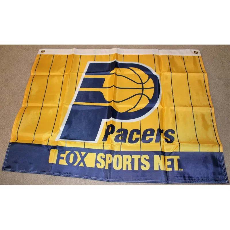 Indiana Pacers Fox Sports Midwest Flag / Banner SGA
