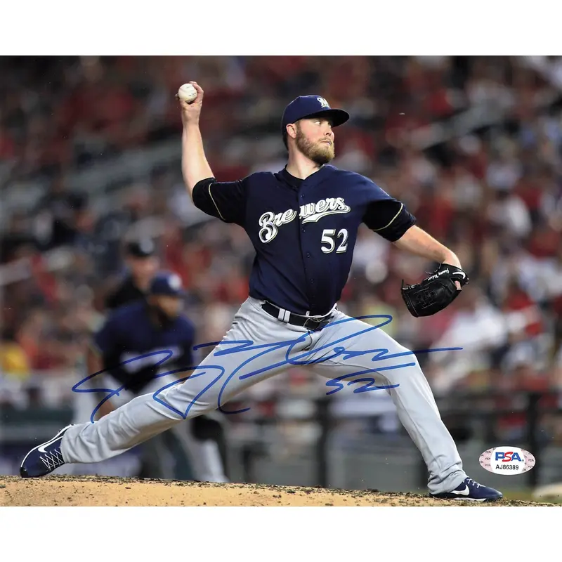 Jimmy Nelson signed 8x10 photo PSA/DNA Milwaukee Brewers Autographed
