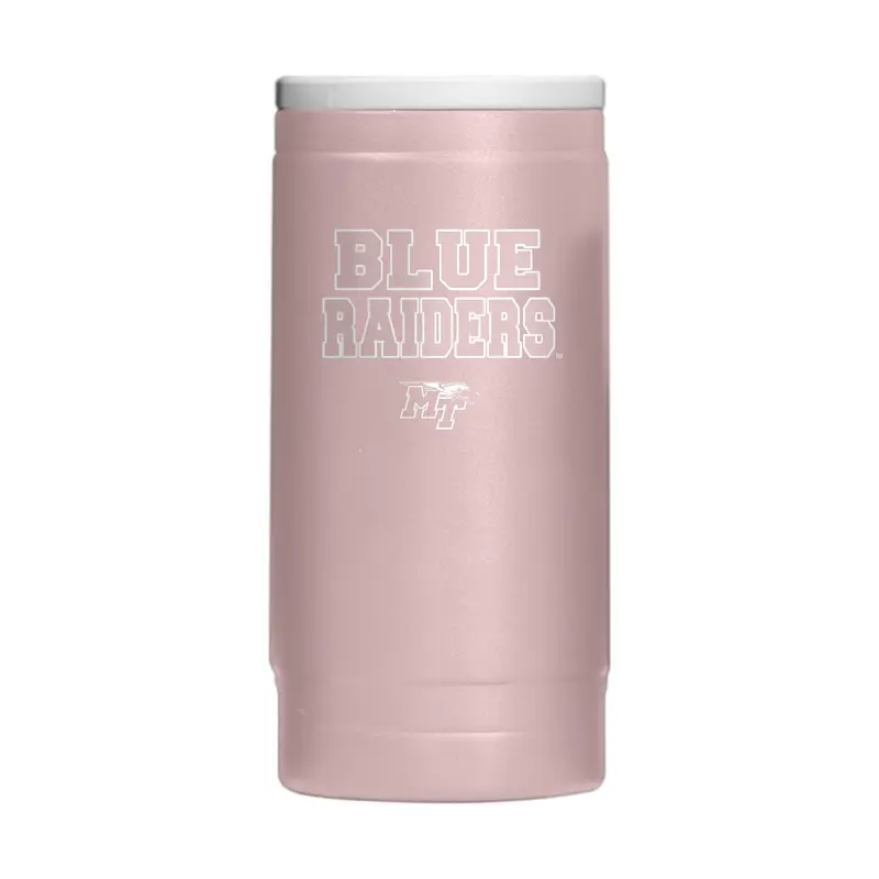 MTSU 12oz Stencil Powdercoat SlimCan Coolie