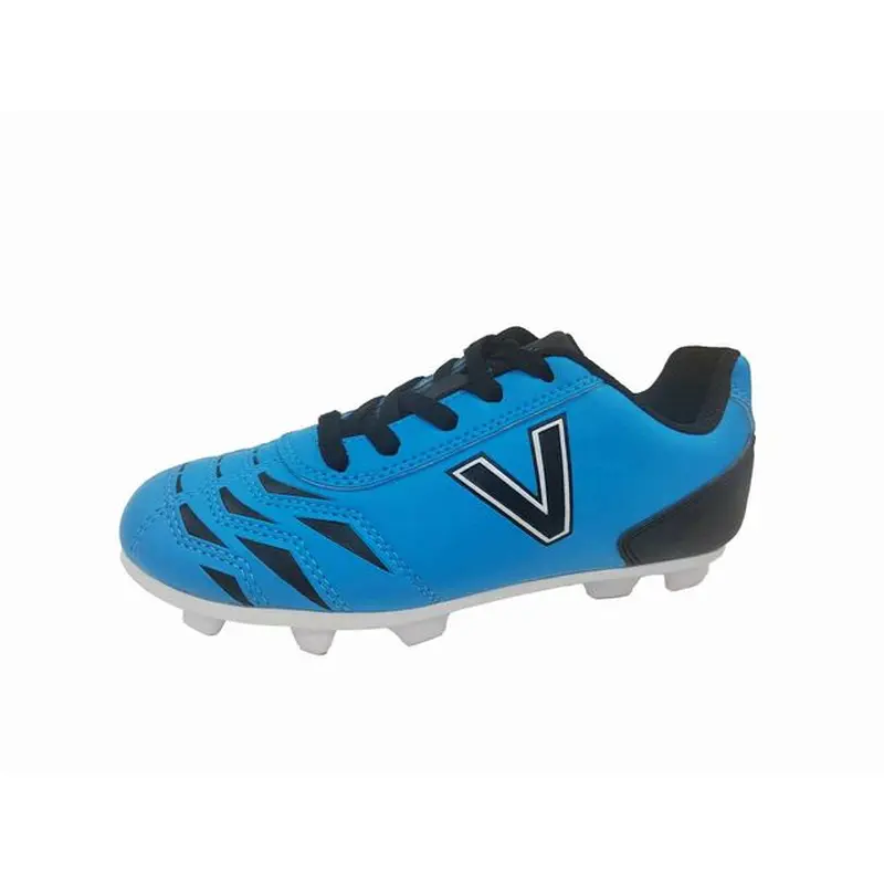 New Victor Sierra Kids Cattura MD Jr Soccer Shoes Blue/Black Size 12.5T