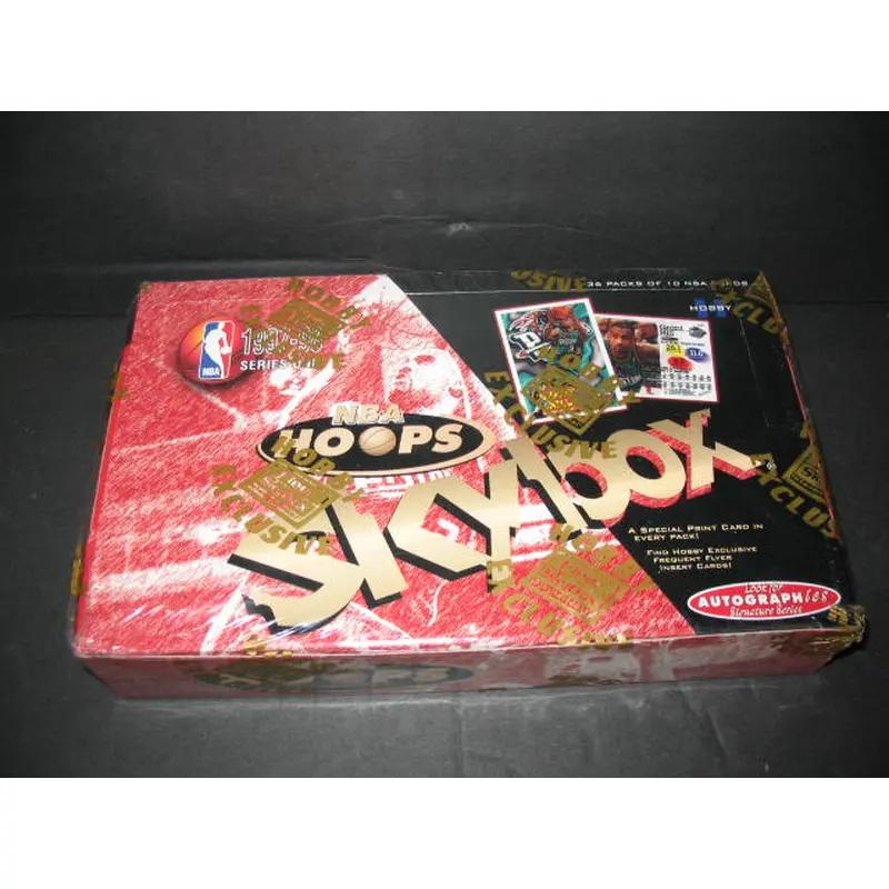 1997/98 Hoops Basketball Series 1 Box (Hobby)