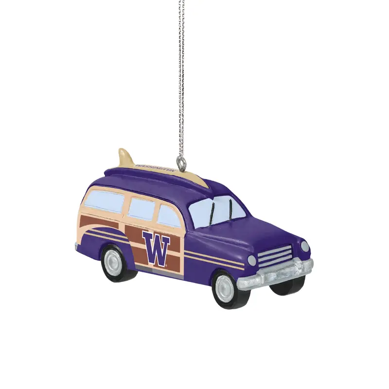 UW Station Wagon Ornament