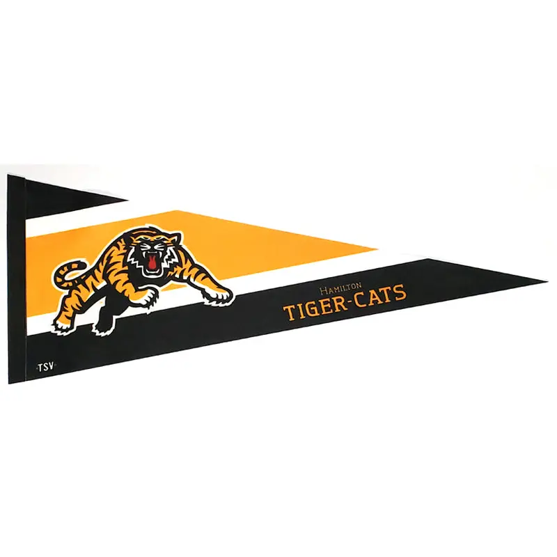 Hamilton Tiger-Cats CFL Football Team Premium Felt Pennant - The Sports Vault Canada