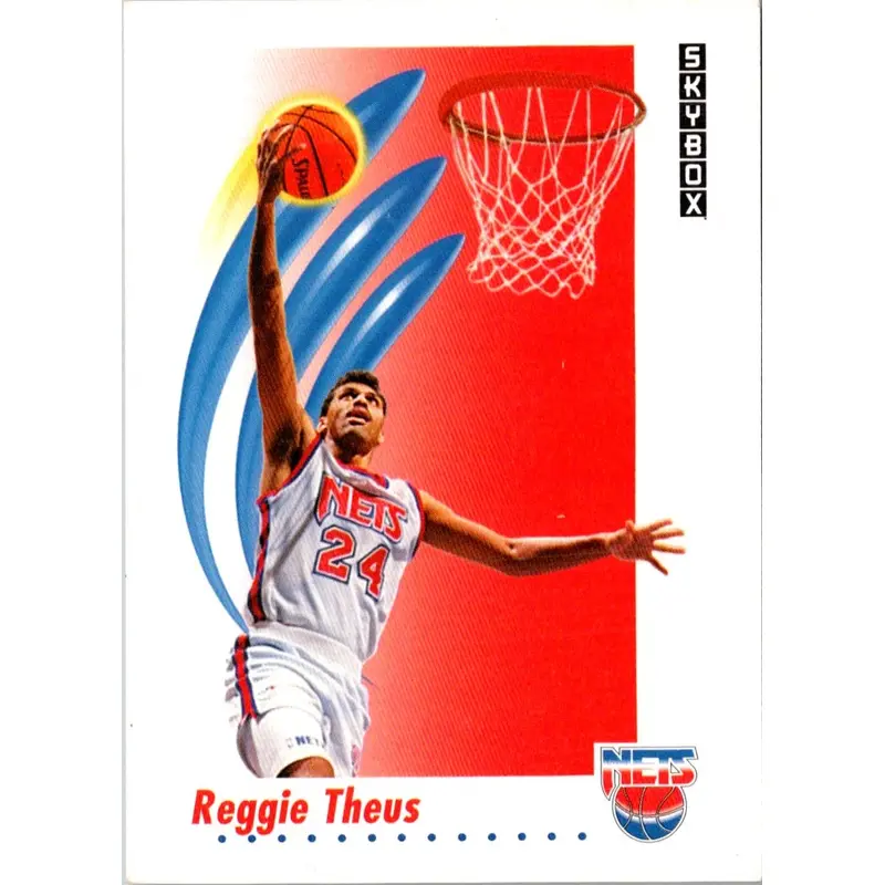 1991 SkyBox Reggie Theus #187