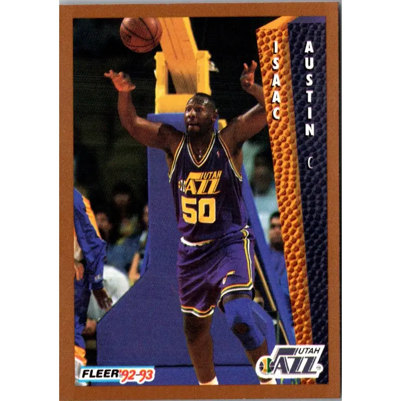 1992 Fleer Isaac Austin #432 Rookie