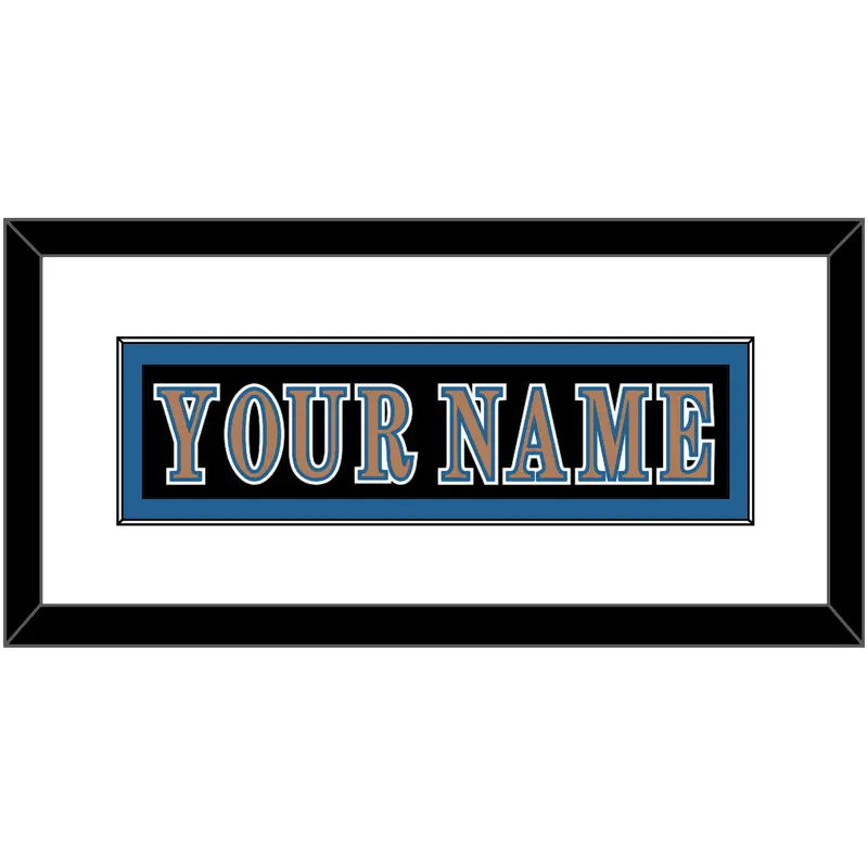 Washington Nameplate - Road Black (1997-2007) - Single Mat 1