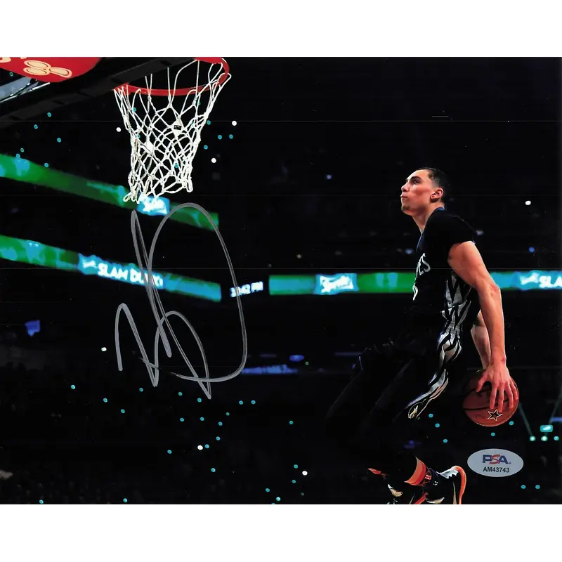 Zach Lavine signed 8x10 photo PSA/DNA Minnesota Timberwolves Autographed