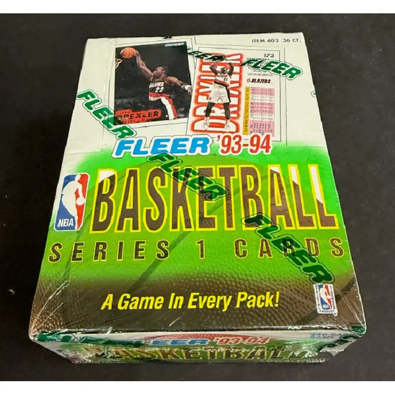 1993/94 Fleer Basketball Series 1 Box (36/15)
