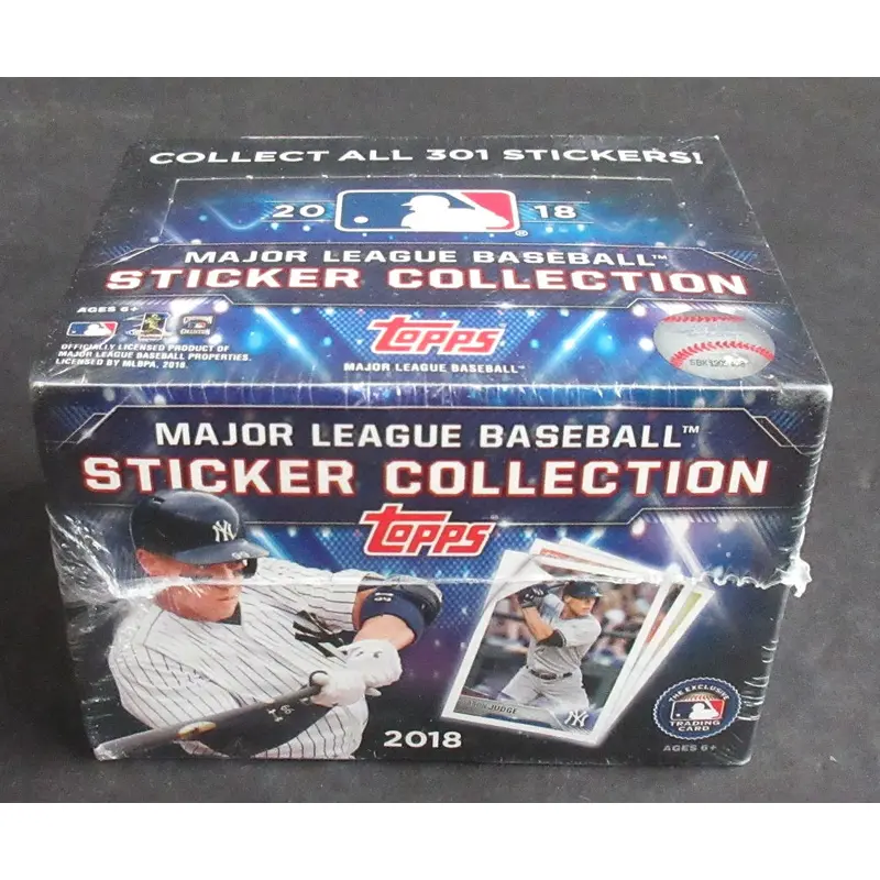 2018 Topps Baseball Stickers Box (50/8)