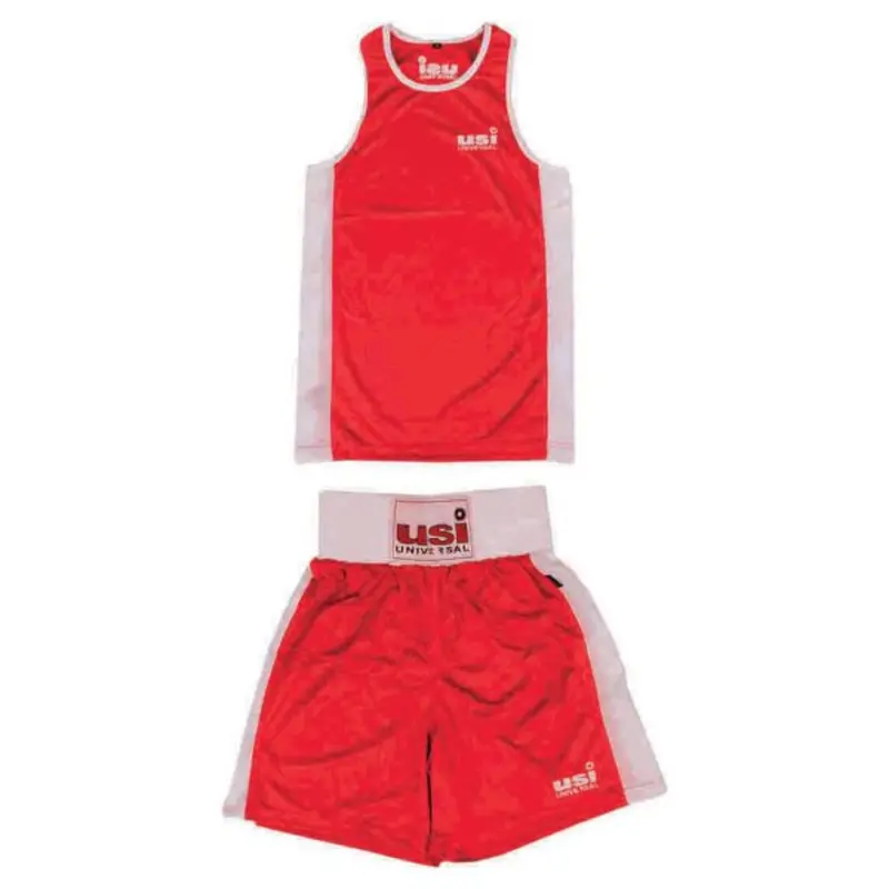Mens Boxing Shorts And Vest  409SV USI | Kibi Sports