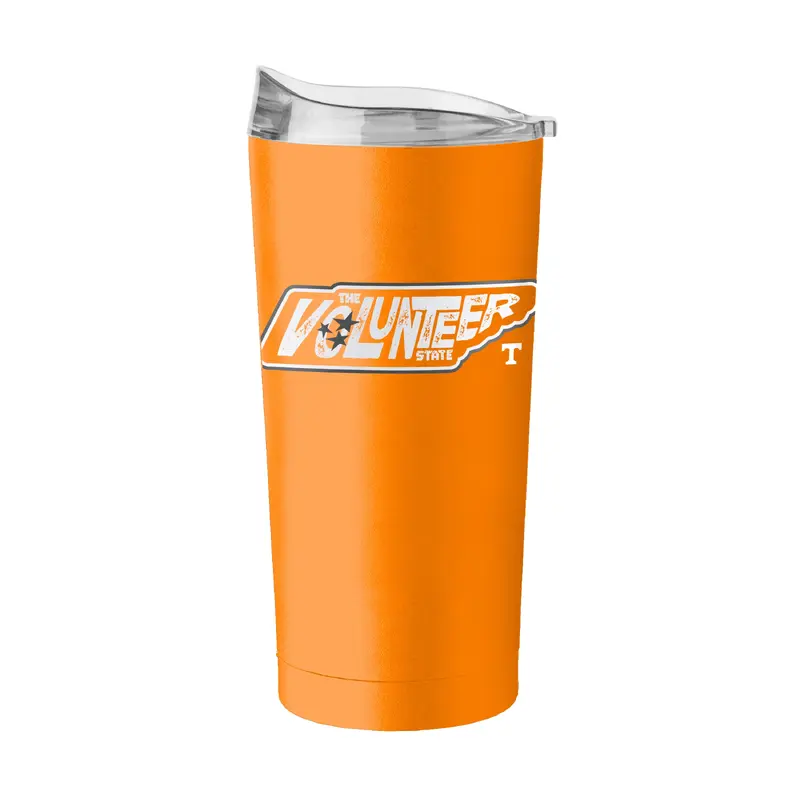 Tennessee 2024 Fan Design 20oz Powder Coat Tumbler