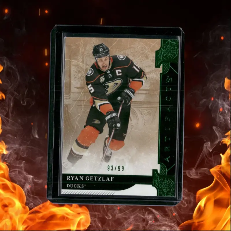 2019-20 Upper Deck Artifacts Ryan Getzlaf Emerald 93/99 #118